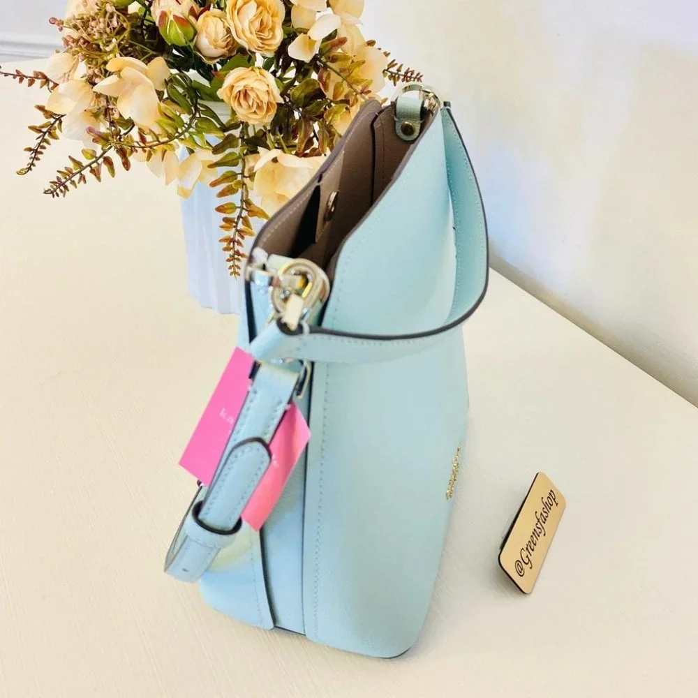 Kate spade Purse & wallet  Darcy Black Small Bucket Bag Crossbody blue - Picture 6 of 11